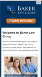 Mobile Screenshot of jbakerlawgroup.com